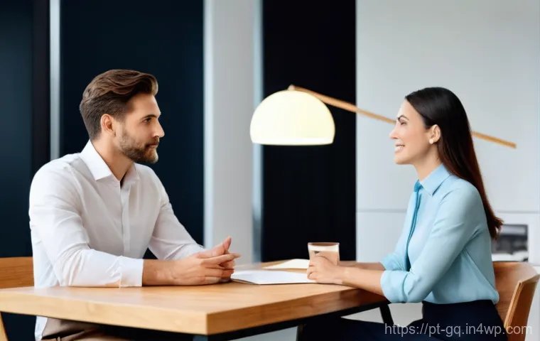 의식적 선택 훈련과 의사소통 향상 - **Mindful Morning Choices:** A brightly lit, minimalist kitchen scene with a young woman in her late...