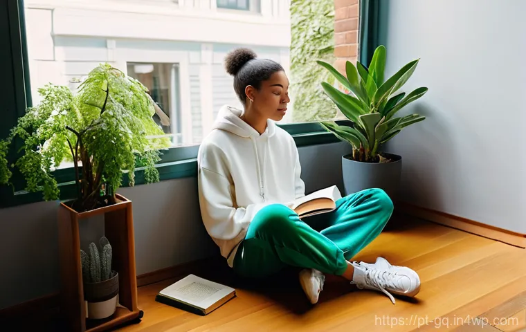 의식적 선택 훈련과 의사소통 향상 - **Empathetic Connection:** Two adults, one man and one woman in their 30s-40s, are seated across fro...